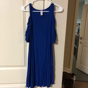 mts simple blue dress.